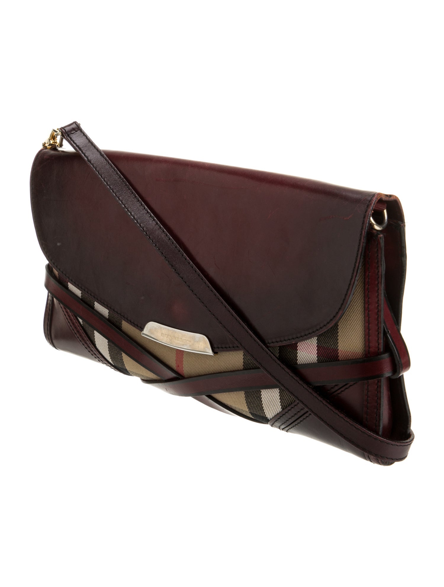 Burberry Leather Crossbody Bag